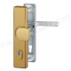 Bezpečnostní kování klika madlo polodekor bronz bílá HOPPE London 92 PVC dveře