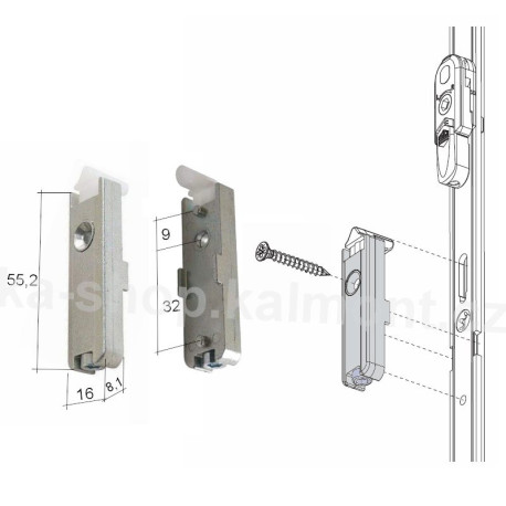 Balkonová západka Maco 52207 Multi Matic