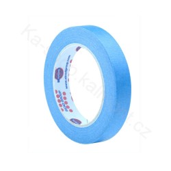 Maskovací krycí lepící páska PE 20 mm, návin 65 m modrá