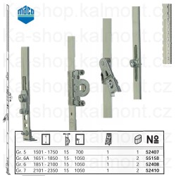 Maco Multi Trend převod Gr. 6A, 1651 - 1850, G 1050, Dorn 15