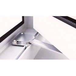 Magnetická aretační brzda pro otevřené PVC okno