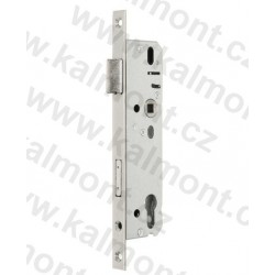 Dveřní zámek krátký 92-25-08 čelo 16mm pro PVC plastové a dřevěné euro dveře